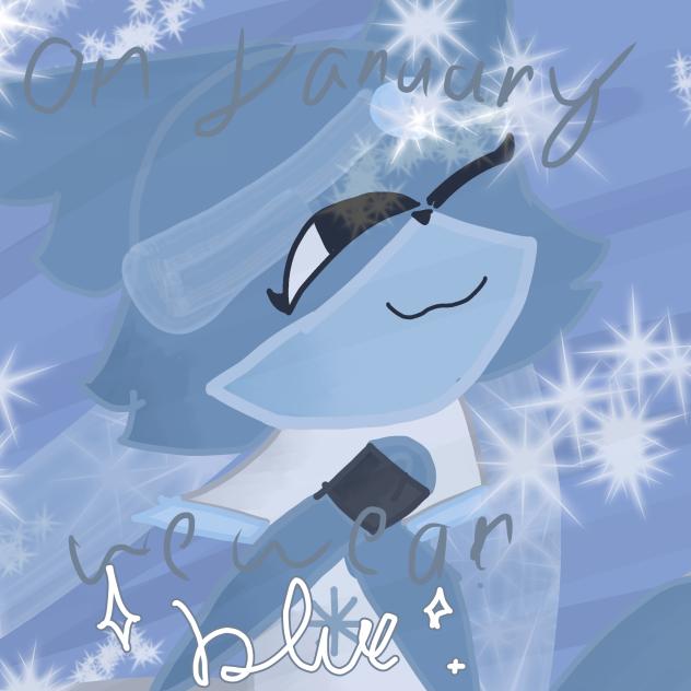 𝕆𝕟 𝕁𝕒𝕟𝕦𝕒𝕣𝕪 𝕨𝕖 𝕨𝕖𝕒𝕣 (𝕝𝕚𝕘𝕙𝕥) 𝕓𝕝𝕦𝕖