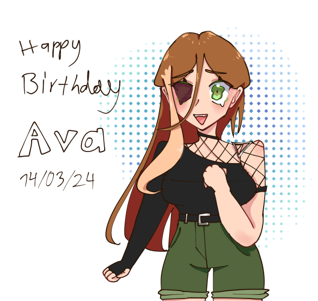 Happy Birthday Ava Dove! 14.03.24