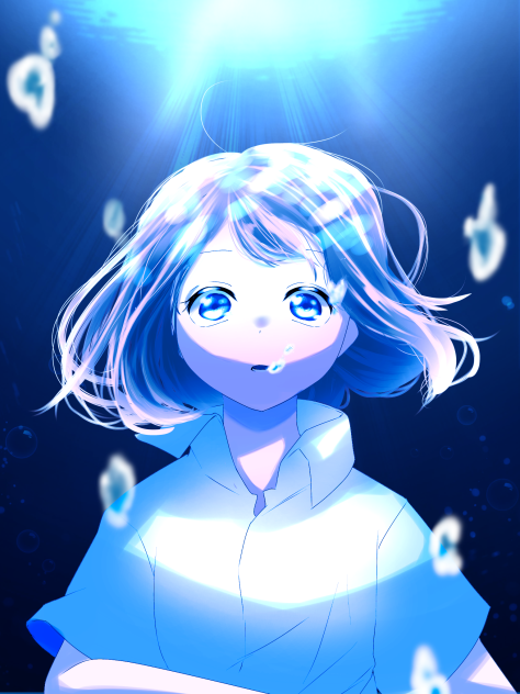 溺れる