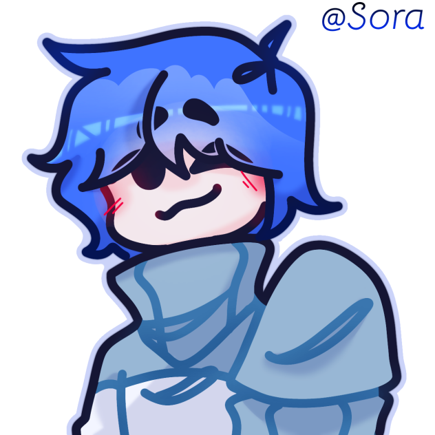 sora greet you with a warm smile!!