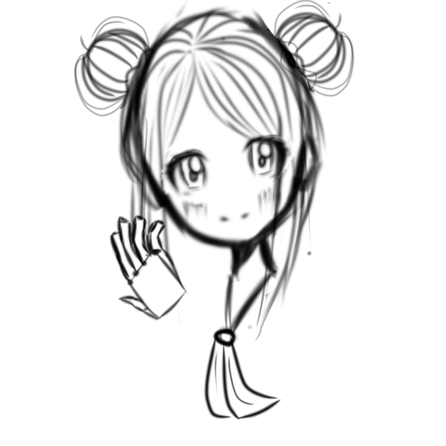Cute Girl  Sketch✍️