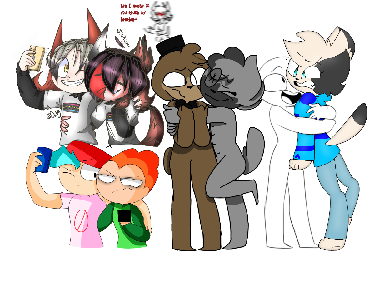 Friends collab 👀 - ibisPaint