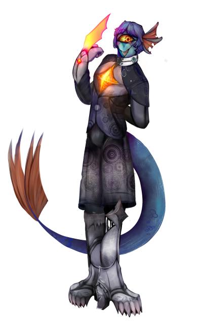 silly little fishy guy