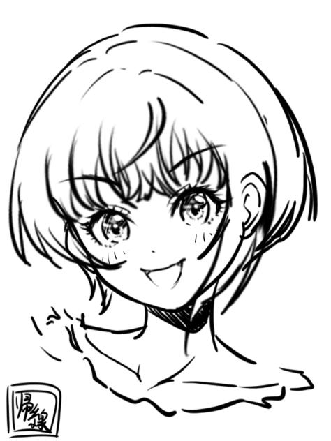 #宮本フレデリカ ラフ