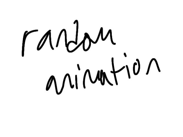random animation