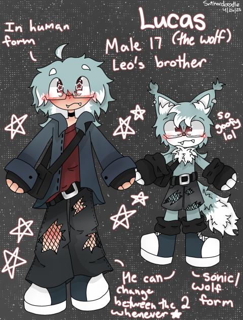 Lucas The Wolf (New oc #43❔)