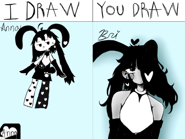 I draw u draw with anna
