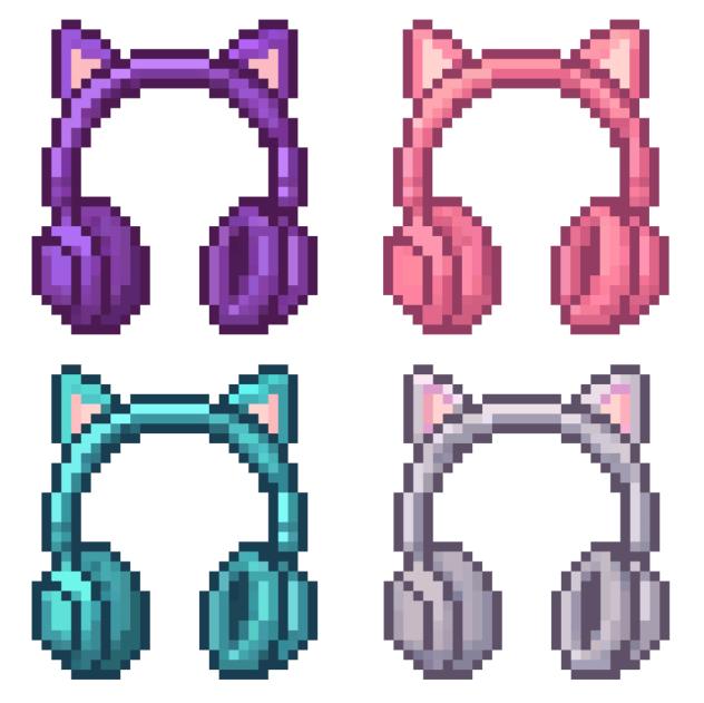 car ear headphone pixel