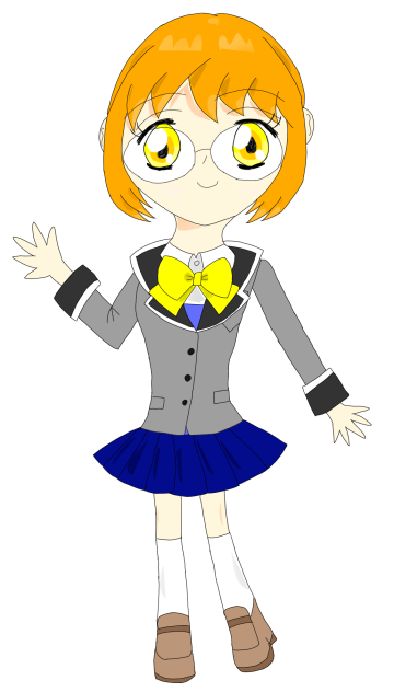 野々原アリス・制服姿