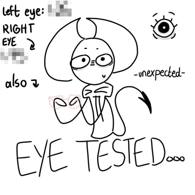 Eye tested💀