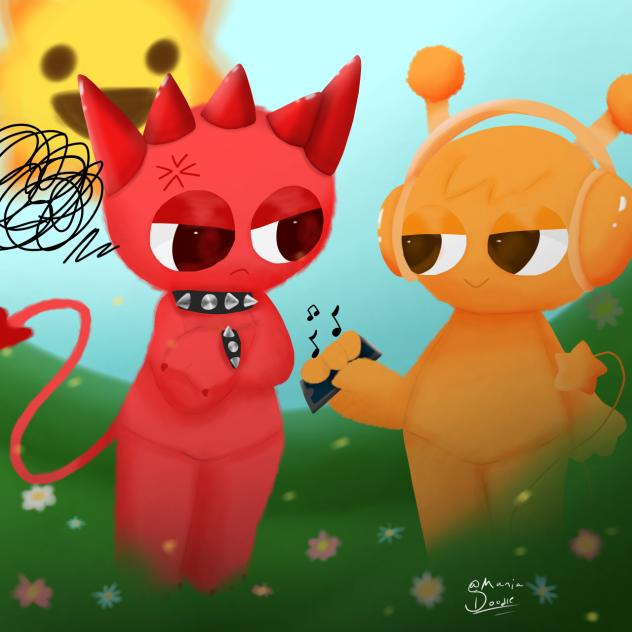 🟠; 'Yo, check out this sick beat.'