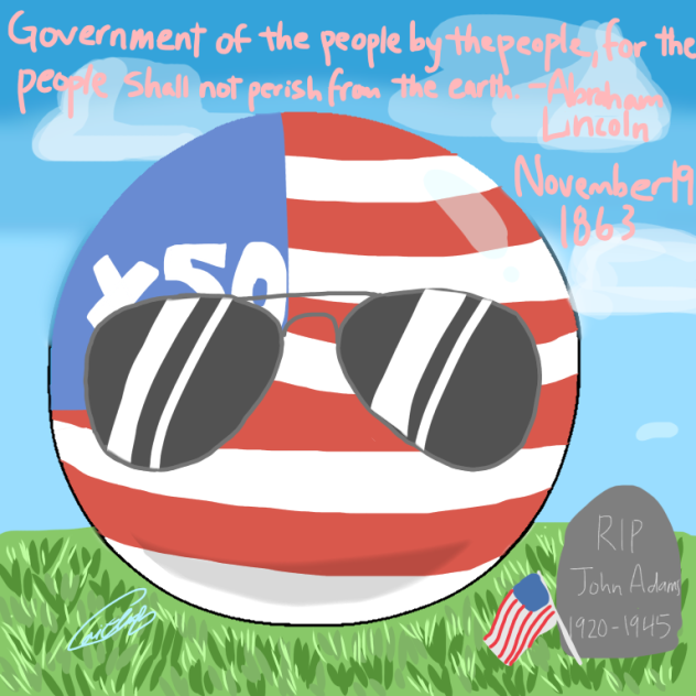 Veterans Day America ball