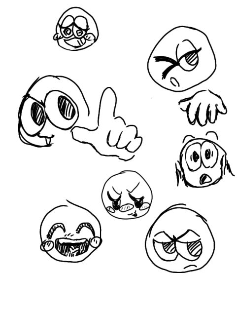 Silly faces - ibisPaint