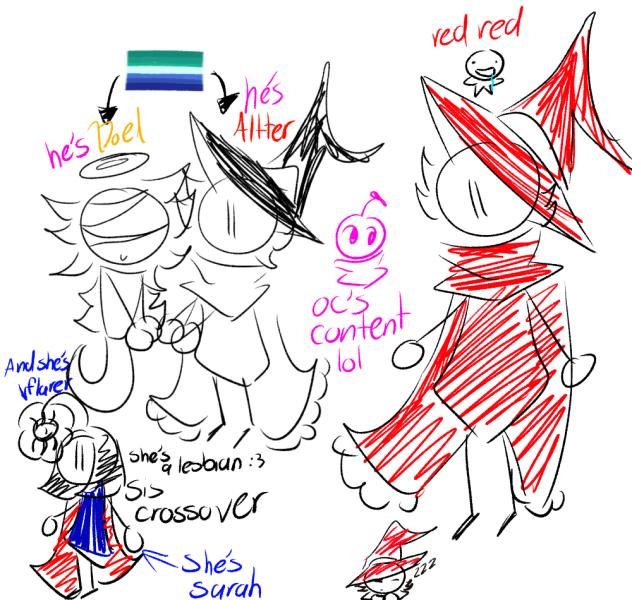 My dumbass oc's