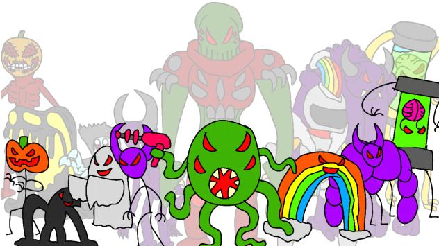 I redesigned my villains