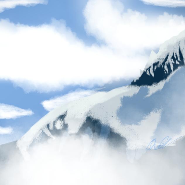 Mountain Snowscape