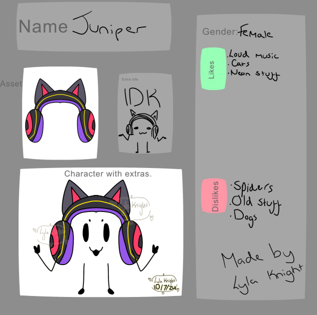 Character for Raptor Flight 🎧