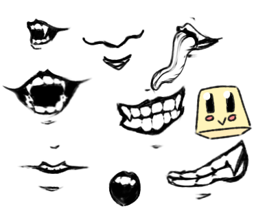how to draw 👄