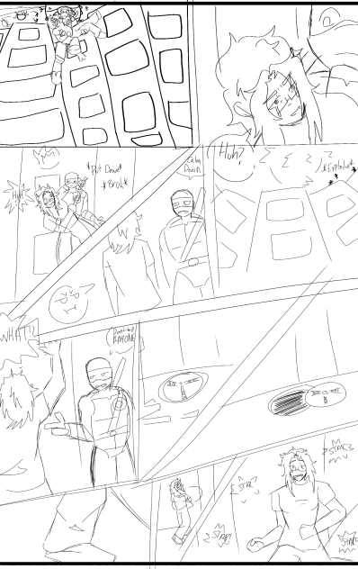 TMNT 2012 COMIC STRIP (wip)