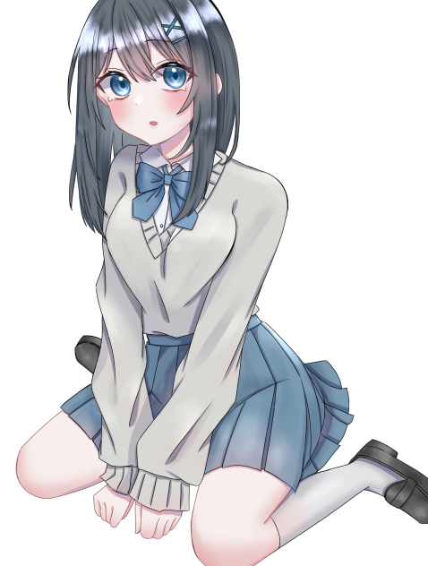 ぺたんこ座り