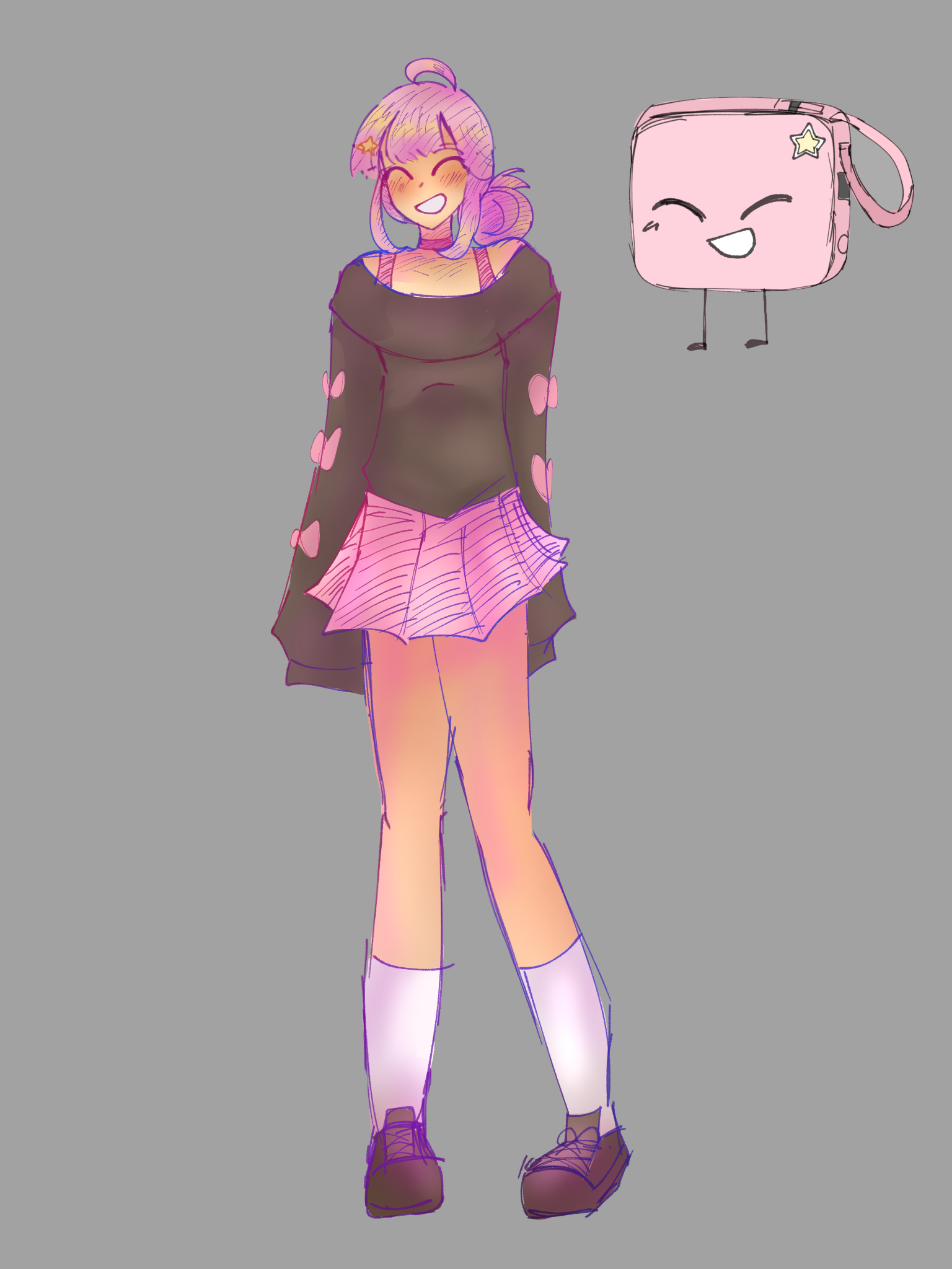 humanized BFDI oc - ibisPaint