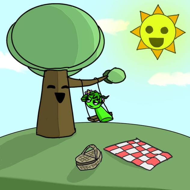 Veneria goes on a picnic