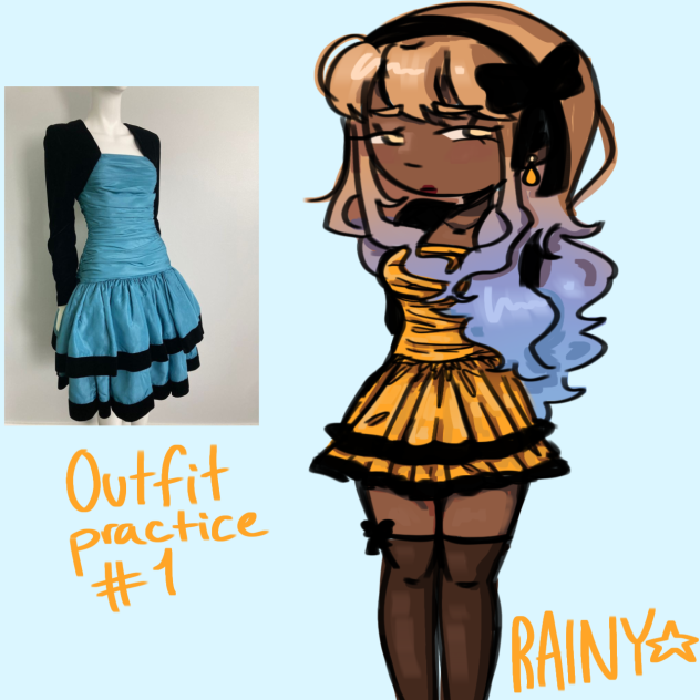 Outfit Practice #1 - ibisPaint