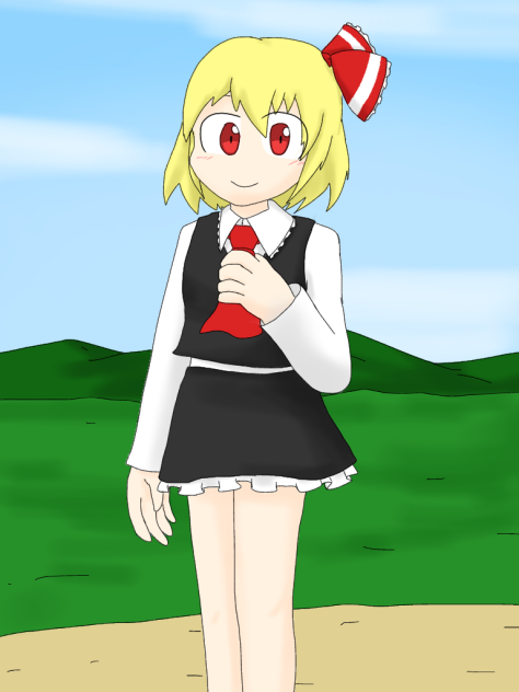 今月の7日にかいたルーミア