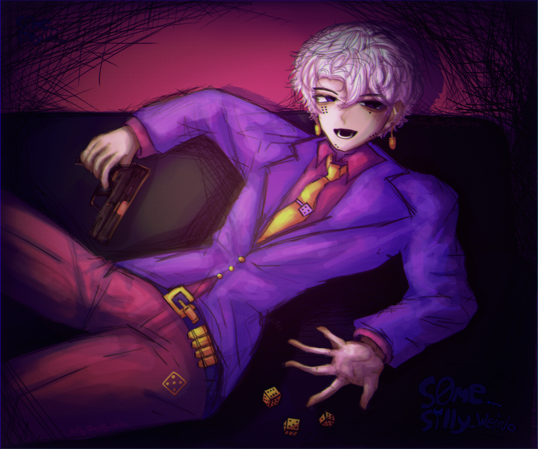 I tried to n o t draw a twink - ibisPaint