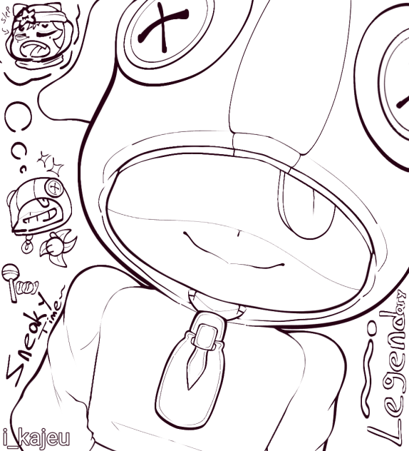 Leon (Uncolored)