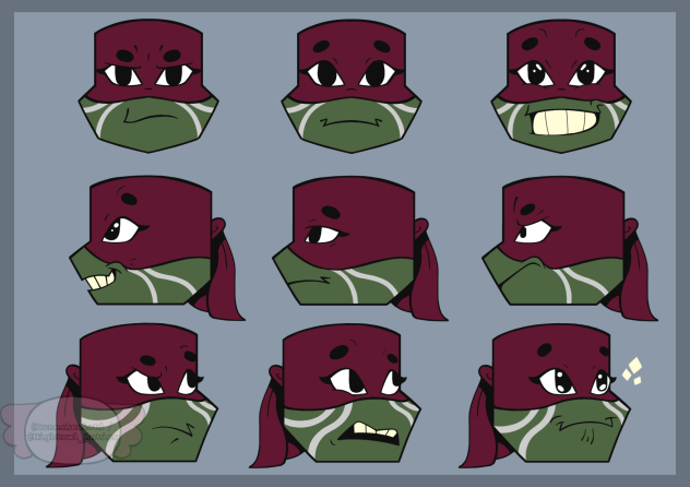 Flora’s facial expressions