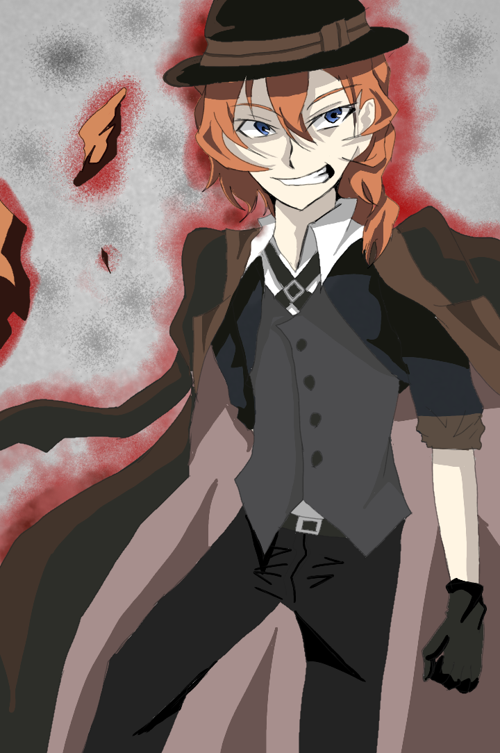 文豪ストレイドッグス 中原中也 「重力操作」 - ibisPaint