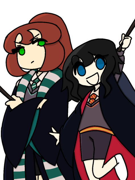 Milo & Kai in Harry Potter