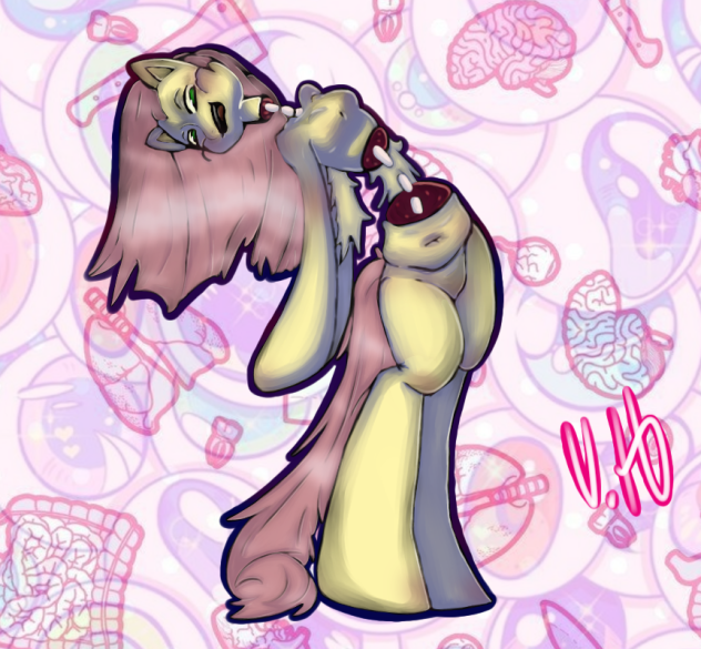 little fluttershy doodle