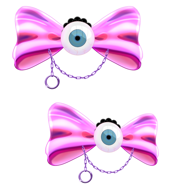 Eyeball pin