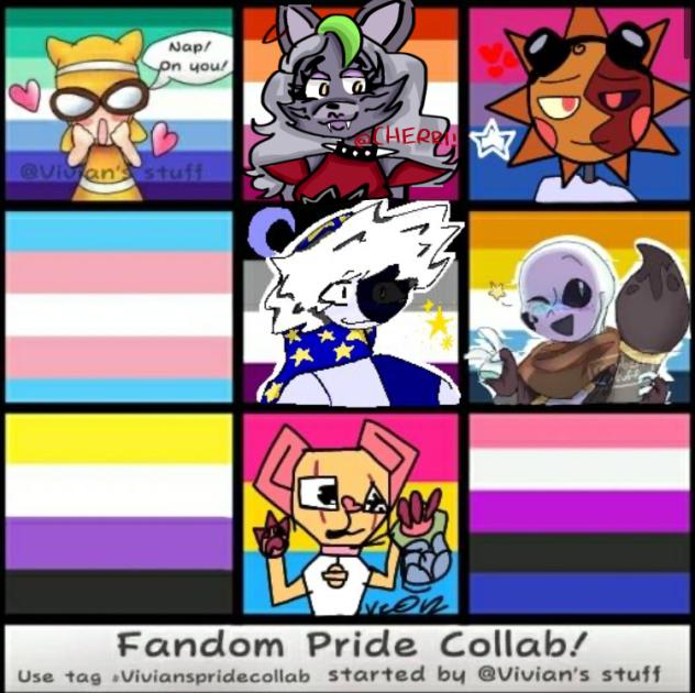 PRIDE COLLAB W FANDOMS!
