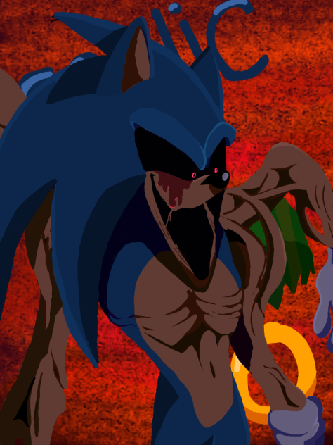 sonic exe - ibisPaint