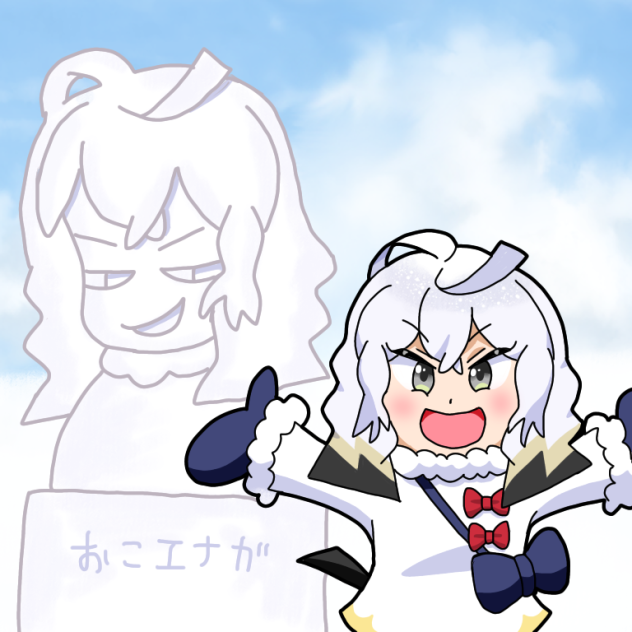 雪まつりおこエナガちゃん