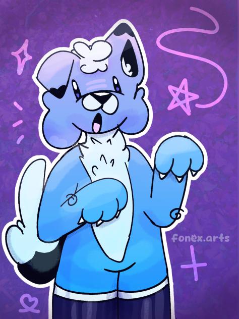 Furry character I made ^^