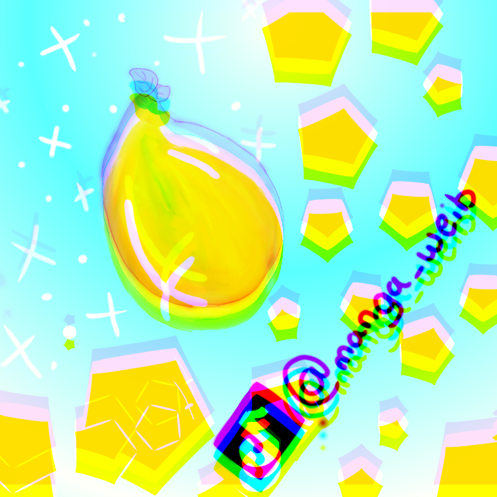 Mango (drawn but filtered) - ibisPaint
