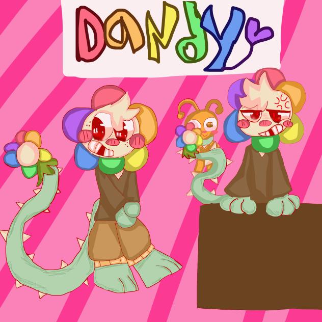 I drew dandy from dandy world...