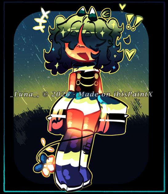 ✨💙Colorful Luna - Vibrant - Repost 💚✨