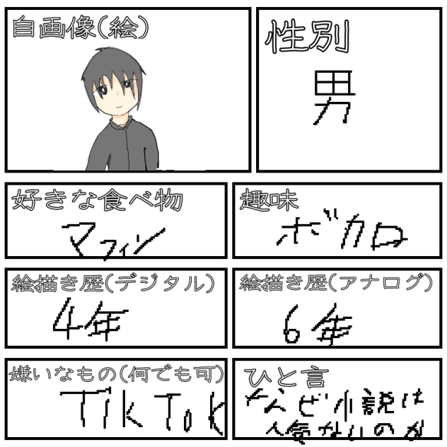 自己紹介カード