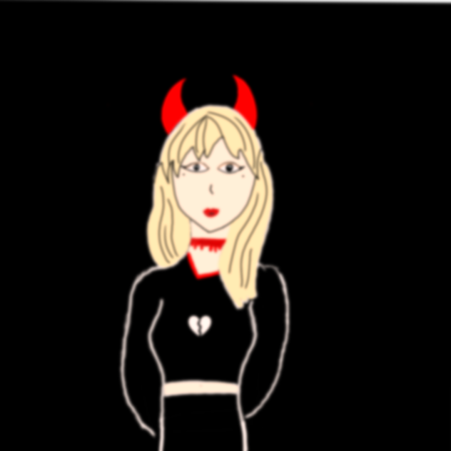 Devil 👿 girl ll don’t Believe - ibisPaint