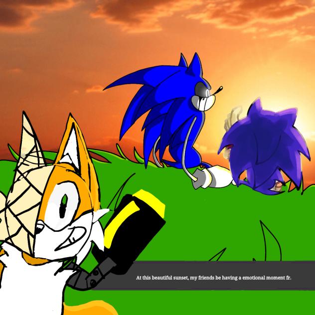 Sunset collab - ibisPaint