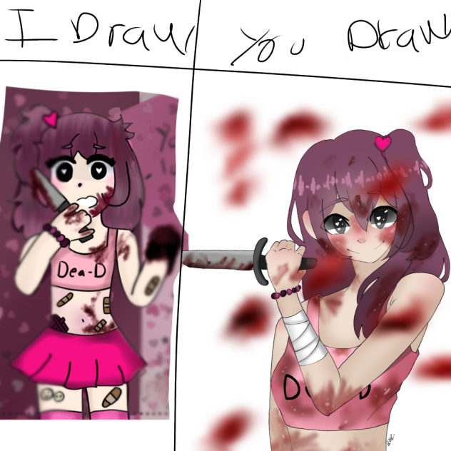 I draw u draw ^^