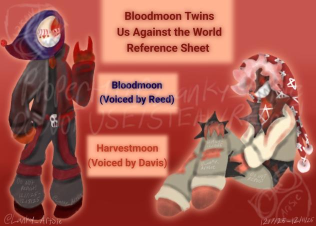 UATW! Bloodmoon Twins Reference Sheet