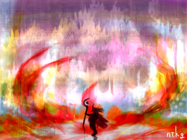 炎の魔術師っぽい何か
