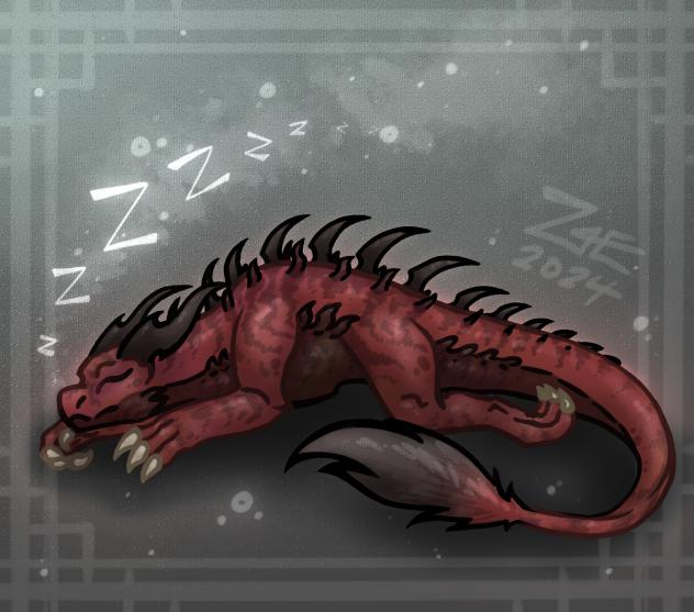 Akai Snoozing
