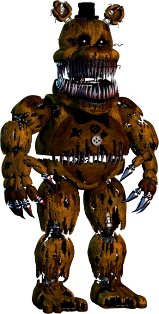 Nightmare Golden Freddy - ibisPaint